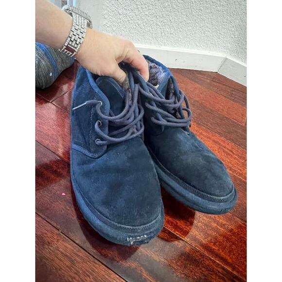 Men's Ugg Neumel Suede Upper Boot New Navy size 11 - Picture 4 of 9